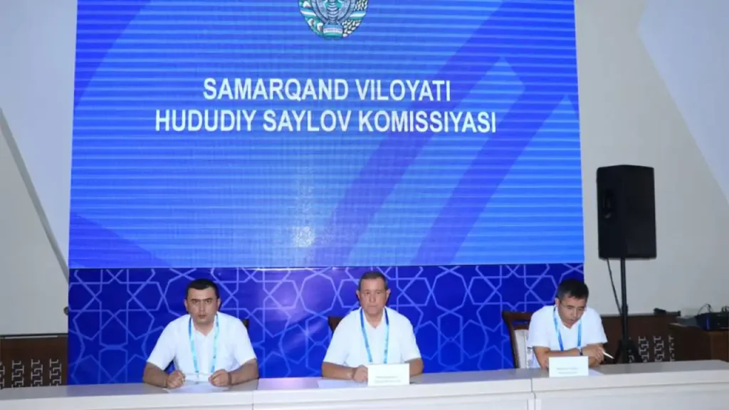 Samarkand Election Commissions Approved for Uzbekistan's 2024 Council Elections