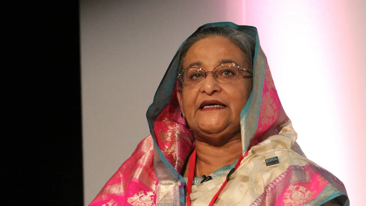 Sheikh Hasina in India 'for the Moment,' Says New Delhi